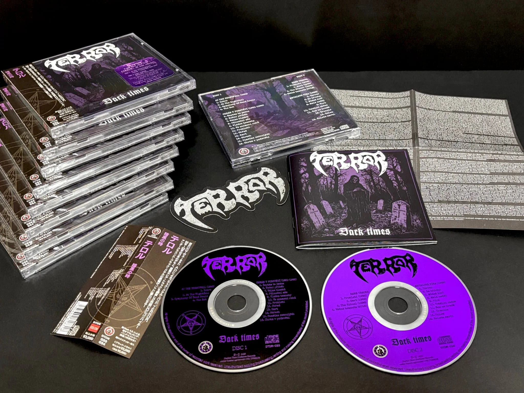 TERROR – Dark Times 2CD — Electric Shock Metal